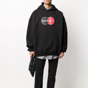 「SOLD」AUTH NEW Balenciaga
Uniform logo hoodie SZ S